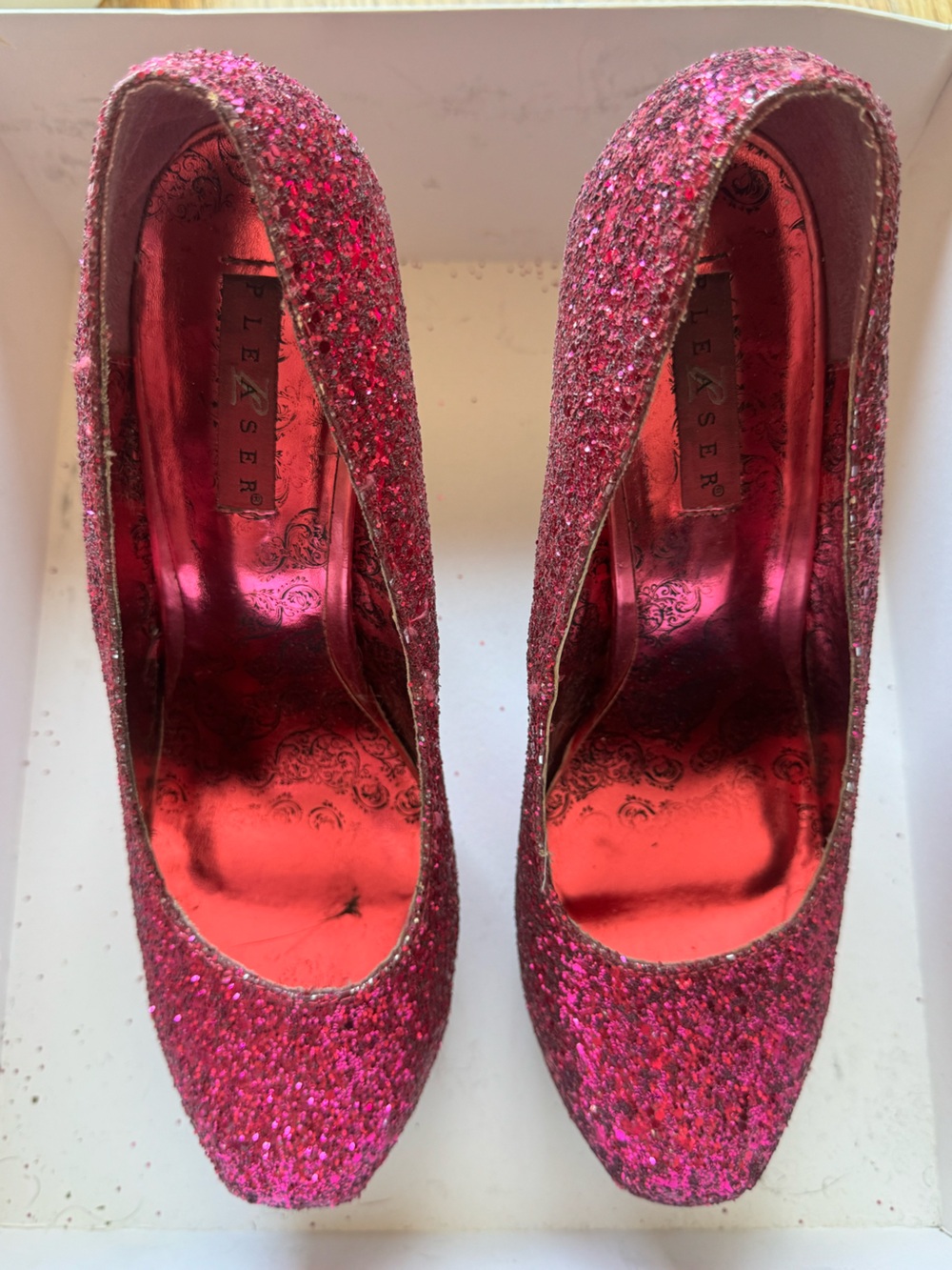 GLITTER PLEASER PLATFORMS - Picture 3 of 6
